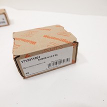 Weidmuller 1712311001 KLBUE 4-13.5SC Wiring Terminal Retaining Clamp (Bo... - $505.50 MXN
