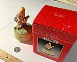 Schmid Walt Disney Co Happy 7 Dwarfs Music Box Figurine Boxed 018-95 - £11.86 GBP