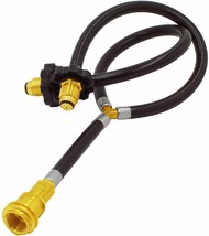 Two Way POL Inlet and QCC Exit Propane Splitter Hose Adapter 5-100lbs Cy... - $812.47 MXN