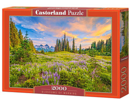 2000 Piece Jigsaw Puzzle, Blossoms of Morning, Landscape puzzles, Meadow, - $825.99 MXN