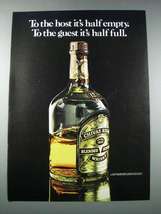 1975 Chivas Regal Scotch Ad - To Host it&#39;s Half-Empty - £14.78 GBP