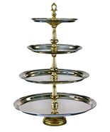 TIERED TRAY 4 TIERED CATERING TRAY COMMERCIAL OR HOME USE DESSERT APPETI... - $592.02