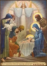 New! Adoration of the Shepherds – Jos Speybrouck – Catholic Art Print – Unique C - £10.13 GBP+