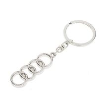 Audi 3D Emblem Keyring Key Chain. Quattro RS4 RS6 Q7  - $20.00