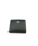 Coach CW790 Snap Wallet Crinkled Patent Leather Small Clutch Black - €64,65 EUR