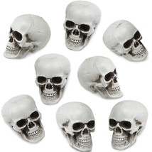 8 Pieces Halloween Skulls Realistic Looking Skulls Human Skeleton Head Skull For - £18.95 GBP