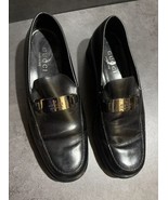 GUCCI Women&#39;s Loafers Leather Black Size 7.5B - $339.97 CAD