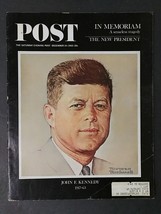 Saturday Evening Post December 14, 1963 John F Kennedy JFK Norman Rockwell 423 - £7.11 GBP