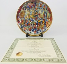Franklin Mint Plate Bill Bell 1st Issue Holy Cats Limited Edition Collec... - $59.39