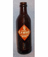 Vintage Orange Crush Soda Bottle 7 Oz with Crushy Ca 1940&#39;s - $280.24 MXN