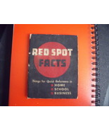Vintage 1946 Red Spots Quick Reference Booklet - £11.79 GBP