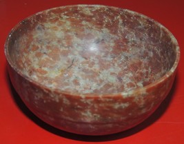 Vintage Chinese Carmel Agate Cup / Bowl 3.75&quot; Carnelian Jade Jadeite Nep... - $912.35 MXN