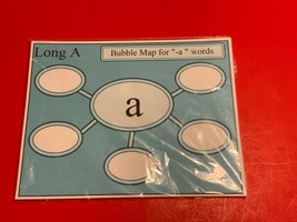 42 Long Vowel Bubble Maps - Language Mats  - Laminated Dry Erase - £26.73 GBP
