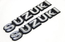 Fits NOS Suzuki Fuel Tank Emblem gs1000 gs750 gs550 gs400 gs 850 Silver - £22.85 GBP