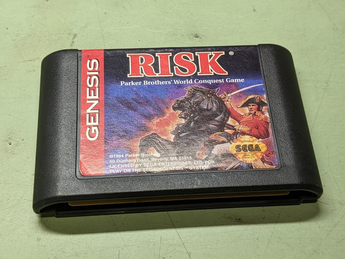 Risk Sega Genesis Cartridge Only - $5.15