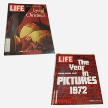 Life Magazine December 1972 Joys of Christmas &amp; Year in Pictures Double ... - $12.99