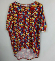 NWT Lularoe Irma Tunic With Multi-Color Triangles Design Size XXS - £12.39 GBP