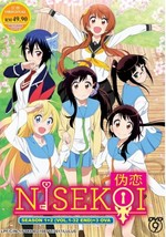 DVD Anime Nisekoi Season 1+2 (Volume. 1-32 End + 3 OVA) English Subtitle - £63.86 GBP