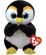 New Ty Beanie Baby Bellie Neve the Penguin ( Size - 6 inch) NWT Birthday... - $12.73
