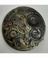 Bulova 17J Pocket Watch Movement For Parts Vtg - €33,89 EUR