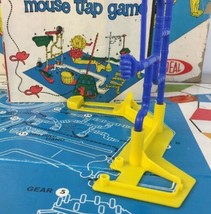 Original Mouse Trap Game Base A Part 1 Yellow Ideal 1963 Clean No Damage - $6.92