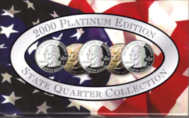 2000 PLATINUM EDITION STATE QUARTER COLLECTION - £8.60 GBP