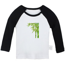 Nature Pattern Bamboo T shirt Newborn Baby T-shirt Infant Tops Kids Graphic Tees - £7.78 GBP+