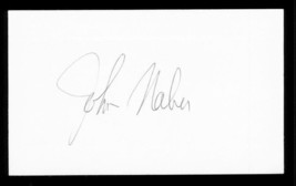 Vintage Sports Autograph 1972 Olympics Swimmer JOHN NABER 3x5 Paper Card - £8.58 GBP