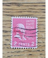 US Stamp John Adams 2c Used Red - $1.34 CAD