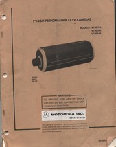 Manual Instructions Digrams Motorola CCTV High Performance Camera  - $9.99
