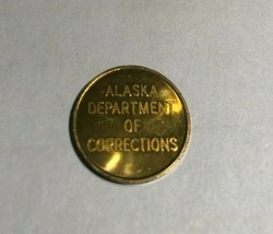 Alaska Trade Token Coin Department Of Corrections Prison Jail P.C.C 5 Cents - £98.68 GBP