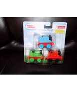 Thomas the Train Fisher Price 3 Pack  Engines Percy Thomas James NEW - $388.21 MXN