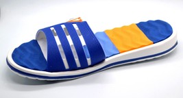 Sport Blue Yellow Logo  Men&#39;s Casual Flip Flops Sandal Shoes Size US 12 ... - £9.51 GBP