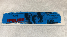 The Police Stevie Ray Vaughan Bryan Adams  1984 CONCERT TICKET ALOHA Sti... - $9.98