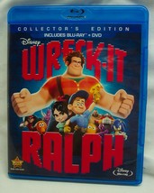Walt Disney WRECK IT RALPH BLU-RAY +DVD Collectors Edition Set 2013 - $19.80