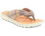 Born Women Flip Flop Thong Sandals Tide Size US 8M Natural Multi Khaki P... - £25.03 GBP