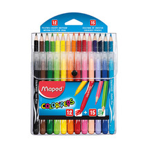 Maped Felt Tip Markers &amp; Coloured Pencils Combo Pack (27pk) - $42.22