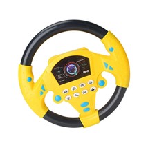 Multifunctional Steering Wheel Toy Driving with Suction Cup Pretend Driving Toys - £86.04 GBP