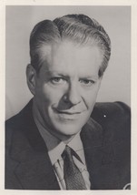 Nelson Eddy 1950s Musical Film Actor Large Hand Signed Photo - £7.18 GBP