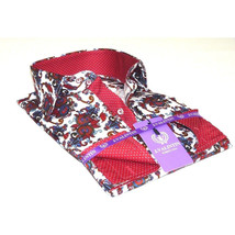 Men Shirt J.Valintin Turkey Egyption Cotton Axxess Style A113-10 Christmas Red image 6