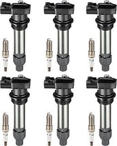 Ignition Coil UF543 BDFHYK Ignition Coil Pack and Iridium Spark Plugs Co... - £132.48 GBP