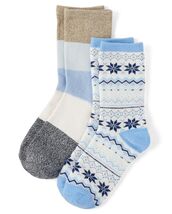 Gymboree Toddler 2-Pack Crew Socks Striped Snowflake Size 10-12 - $59.53 Gymboree Toddler 2-Pack Crew Socks Striped Snowflake Size 10-12 - $59.53 MXN