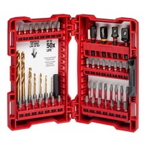 Milwaukee Shockwave 50-Piece Impact Duty Drill And Drive Set - £68.90 GBP