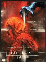 INFIDEL 18&quot; x 24&quot; (2018) Image Comics promotional poster FINE- - $20.69 CAD