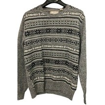 Weatherproof Mens Mock Neck Christmas Sweater, XX-Large, Tricolor Newsprint - £30.82 GBP