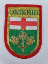 VTG RARE Cash&#39;s Ontario Canada Flag Themed Souvenir Patch not Voyager Vo... - £11.78 GBP