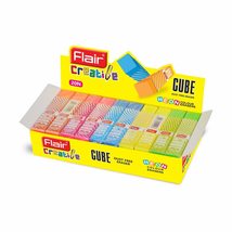Flair Creative Series Cube Eraser Box Pack | Neat &amp; Dust Free Erasing | ... - $34.31