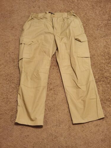 LA Police Gear Elastic basic operator khaki pants men 36/30 - $24.75