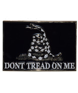 DON'T TREAD ON ME - BLACK - Cast Belt Buckle - $23.00