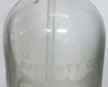 Antique Etched Coca Cola Seltzer Soda Bottle Script Monterey Calif. - $490.05